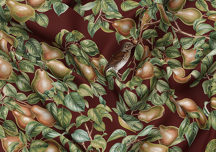 Pears, Russet - Twist&Fit Roman Blind - Image 4